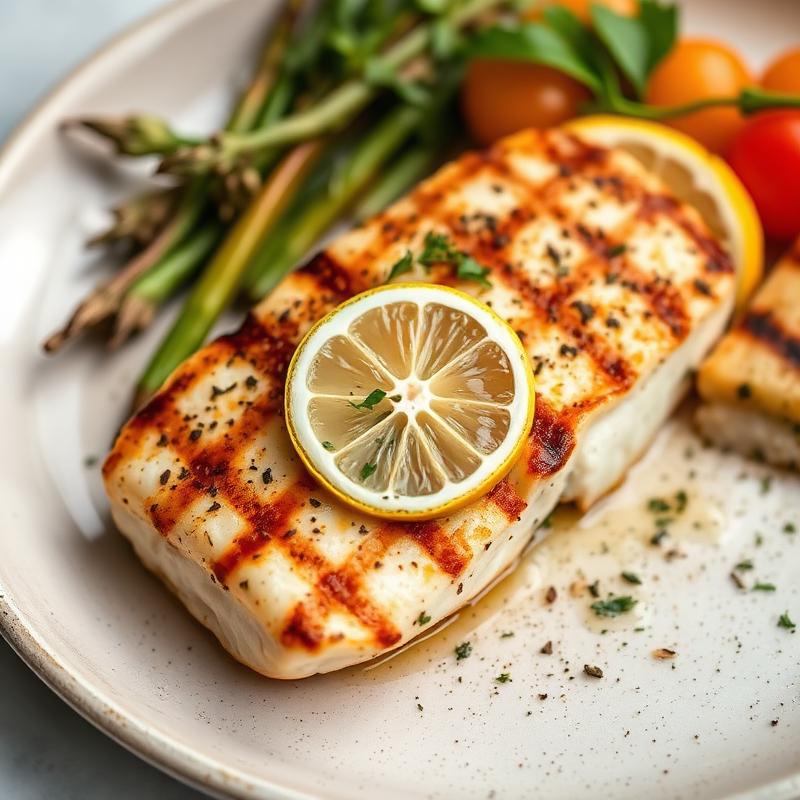 Grilled mahi mahi and shrimp plate — Santa Clarita seafood at Fish Tail Grill